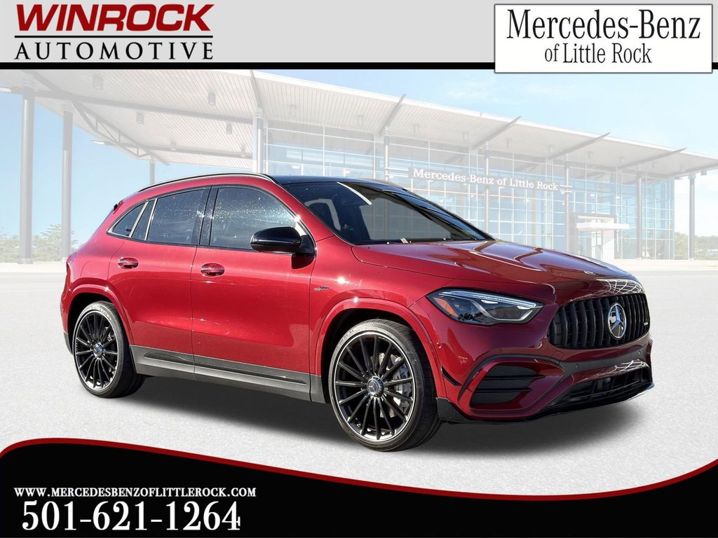 MANUFAKTUR Patagonia Red Metallic 2024 Mercedes-Benz GLA AMG 35 4MATIC SUV / Crossover All-Wheel Drive 8-Speed Automatic