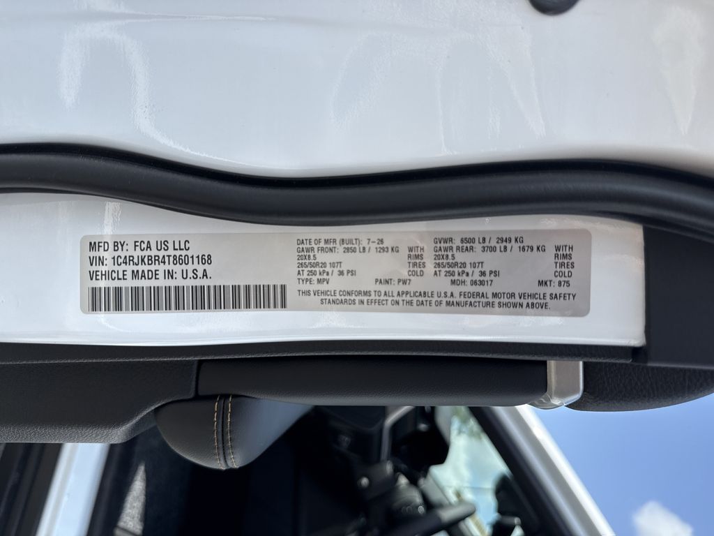 2026 Jeep Grand Cherokee L  White at Westside Lexus