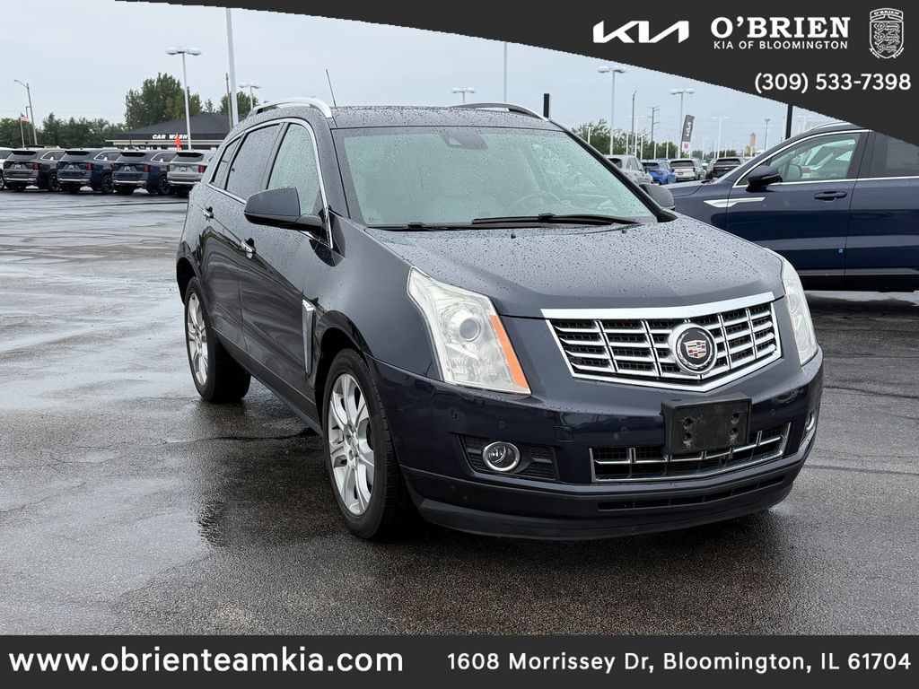 Sapphire Blue Metallic 2015 Cadillac SRX SUV / Crossover All-Wheel Drive 6-Speed Automatic