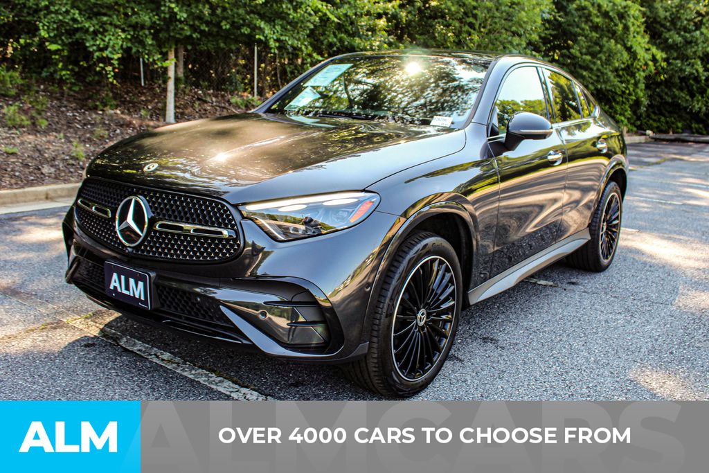 Used 2025 Gray Mercedes-Benz GLC 300 Coupe image 2