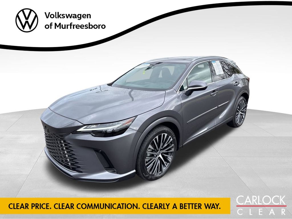 Nebula Gray Pearl 2023 Lexus RX Hybrid 350h AWD SUV / Crossover All-Wheel Drive Continuously Variable Transmission