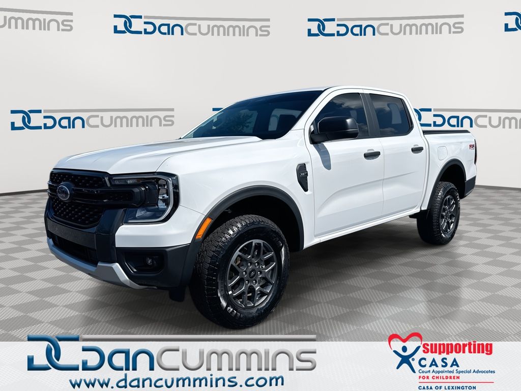 Oxford White 2025 Ford Ranger Pickup Truck Four-Wheel Drive Automatic