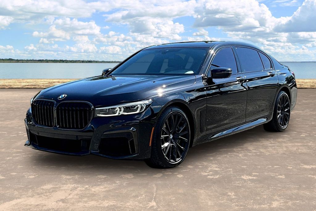 Black Sapphire Metallic 2021 BMW 7 Series Sedan All-Wheel Drive 8-Speed Automatic