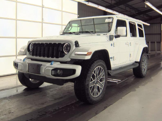 Bright White Clearcoat 2024 Jeep Wrangler 4xe High Altitude 4WD SUV / Crossover Four-Wheel Drive 8-Speed Automatic