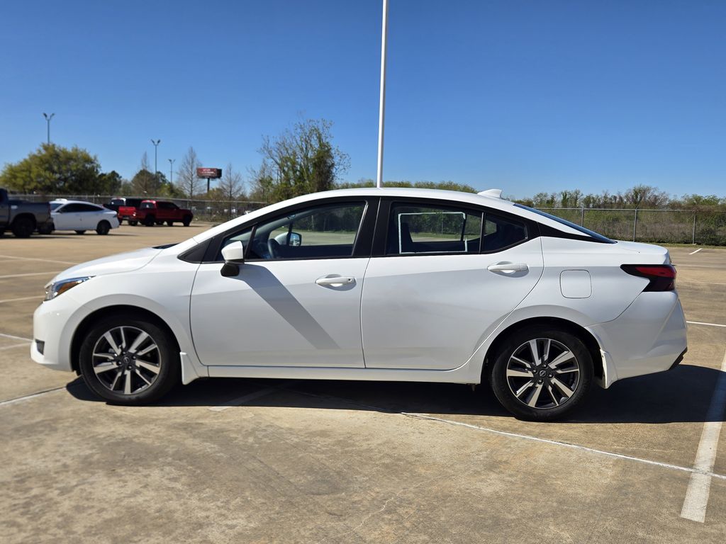 2025 Nissan Versa 1.6 SV White at Wharton Ford
