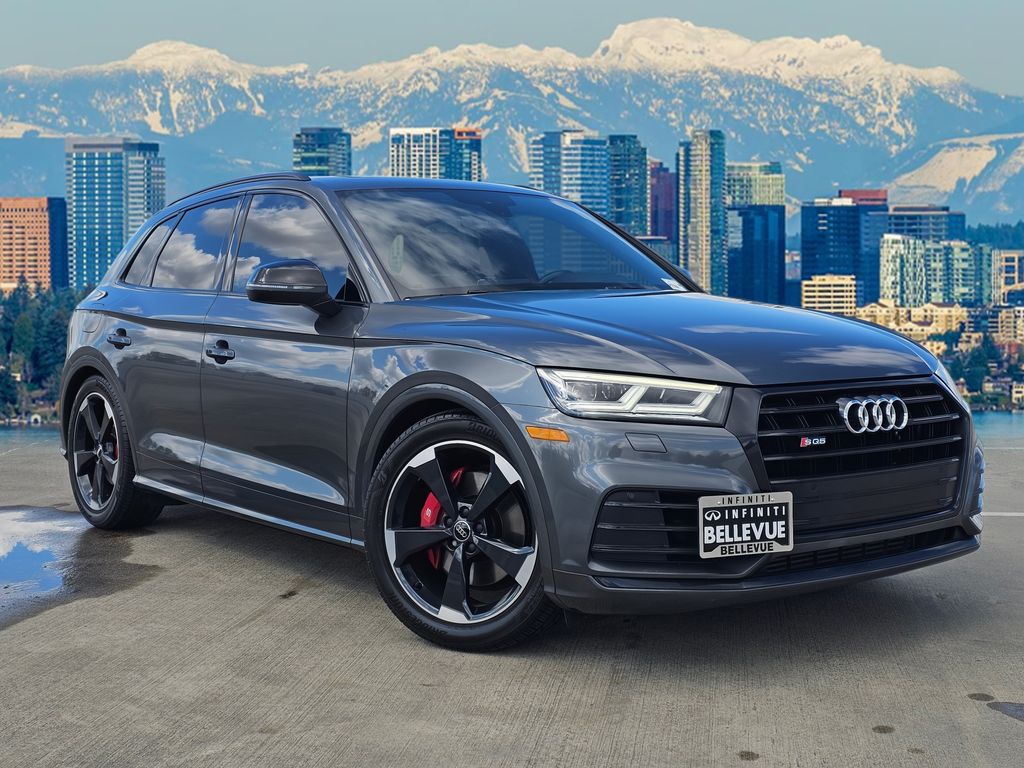 Daytona Gray Pearl Effect 2019 Audi SQ5 3.0T quattro Premium Plus AWD SUV / Crossover All-Wheel Drive 8-Speed Automatic