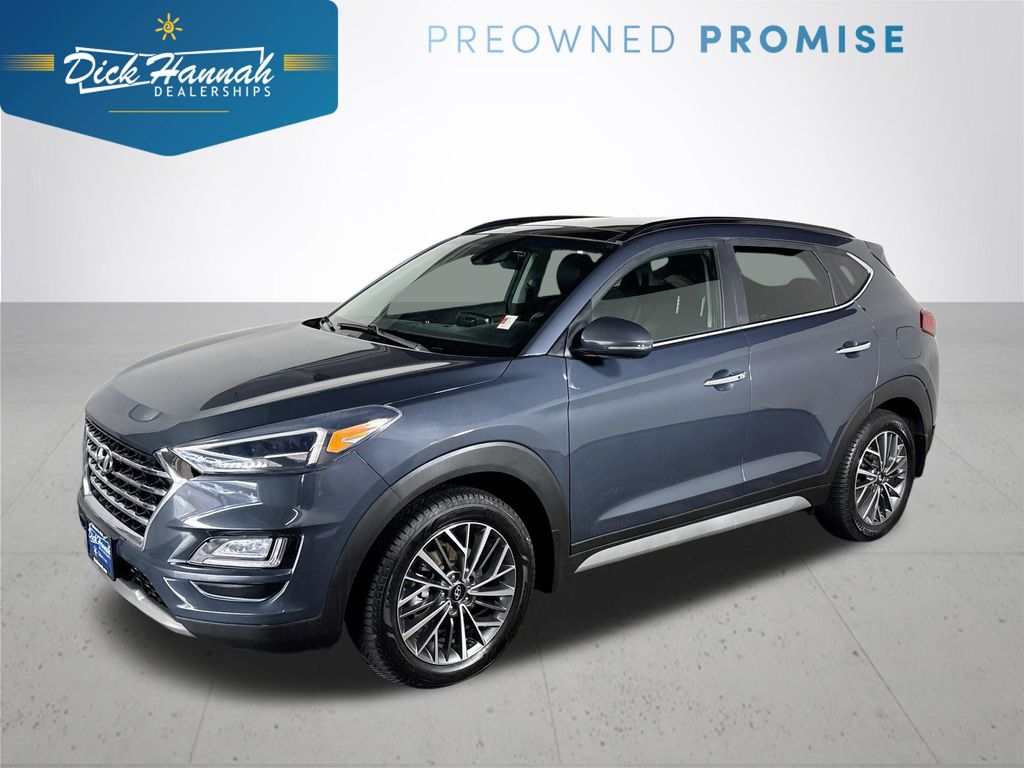 Dusk Blue 2019 Hyundai Tucson SUV / Crossover All-Wheel Drive 6-Speed Automatic