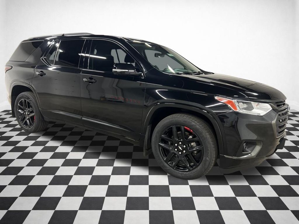 Mosaic Black Metallic 2020 Chevrolet Traverse Premier AWD SUV / Crossover Four-Wheel Drive 9-Speed Automatic