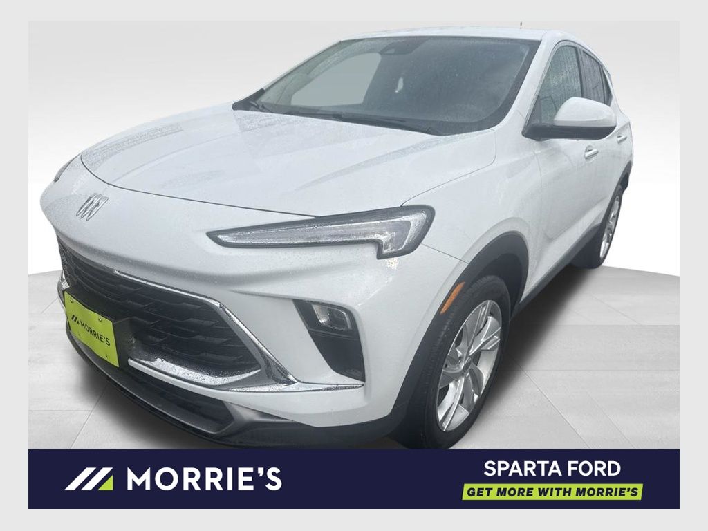 Summit White 2025 Buick Encore GX SUV / Crossover Front-Wheel Drive Continuously Variable Transmission