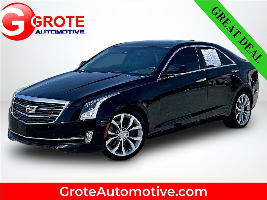 Black Raven 2015 Cadillac ATS Sedan All-Wheel Drive 6-Speed Automatic