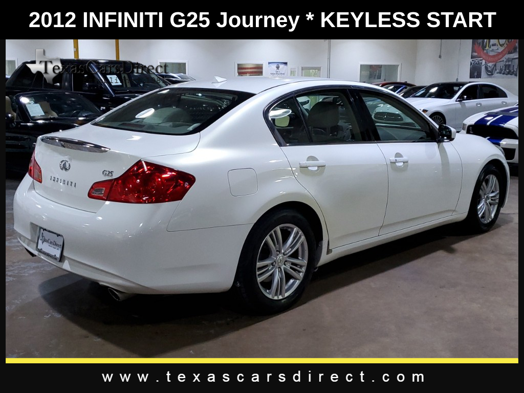 2012 INFINITI G25 Journey 5