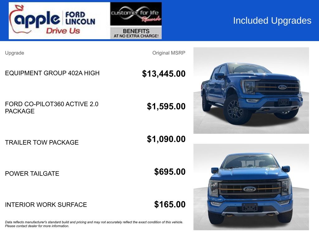 2021 Ford F-150 Tremor