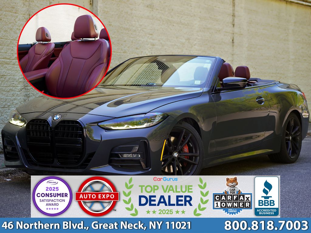 Gray Metallic 2022 BMW 4 Series 430i Convertible RWD Convertible Rear-Wheel Drive 8-Speed Automatic