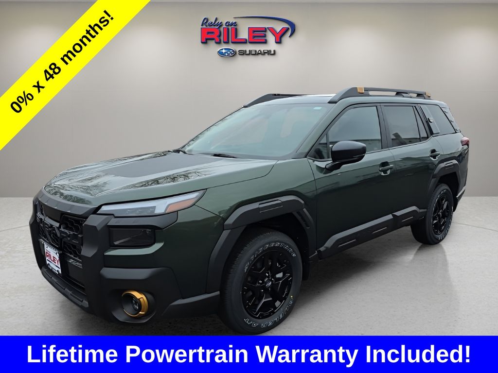 Deep Emerald Green Pearl 2026 Subaru Outback Wilderness AWD SUV / Crossover All-Wheel Drive Continuously Variable Transmission