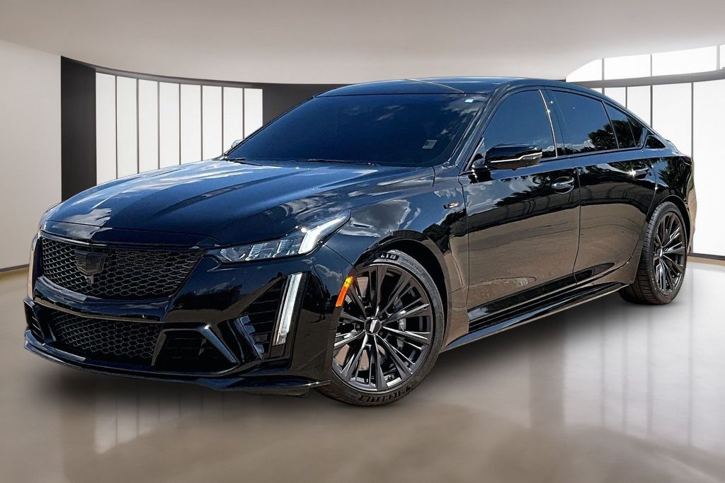 Black Raven 2023 Cadillac CT5-V Blackwing Sedan Rear-Wheel Drive 6-Speed Manual