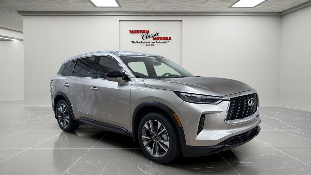 Gold 2025 INFINITI QX60 Luxe AWD SUV / Crossover All-Wheel Drive 9-Speed Automatic