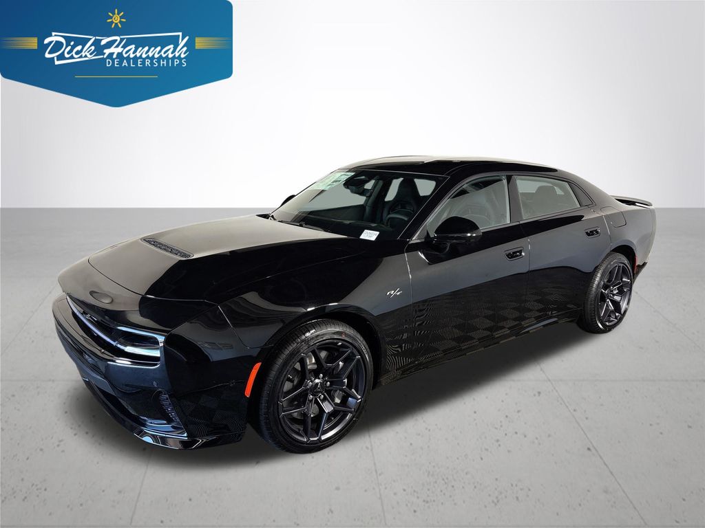 Diamond Black Crystal Pearlcoat 2026 Dodge Charger Sedan All-Wheel Drive 8-Speed Automatic