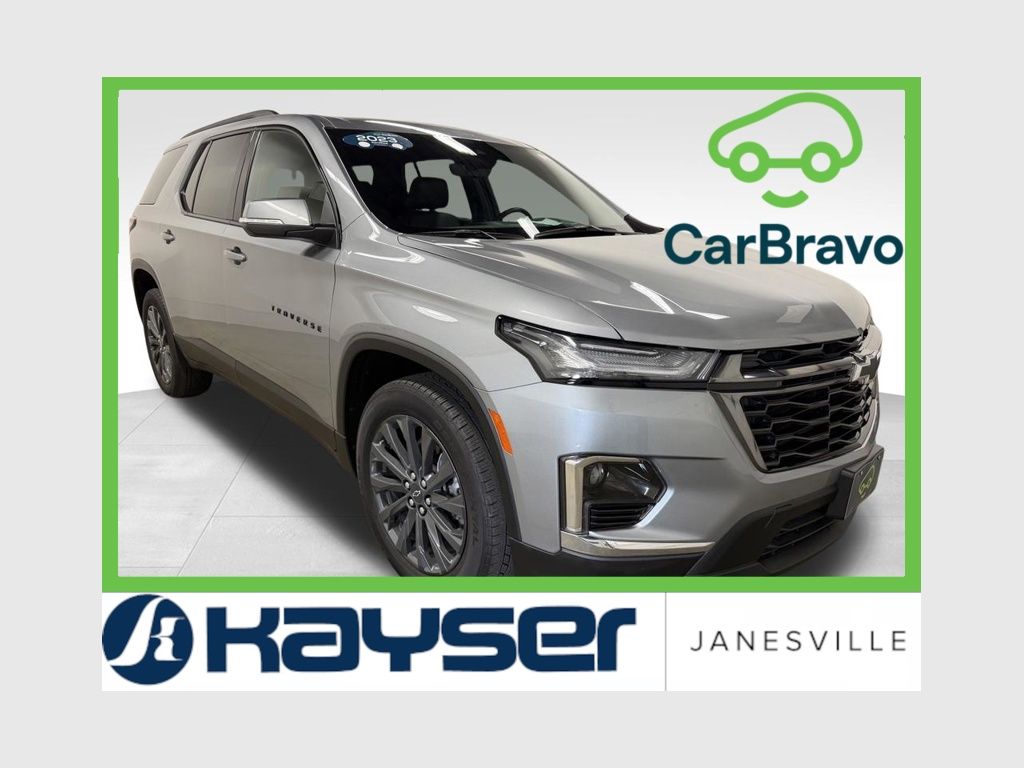 Sterling Gray Metallic 2023 Chevrolet Traverse SUV / Crossover Four-Wheel Drive 9-Speed Automatic