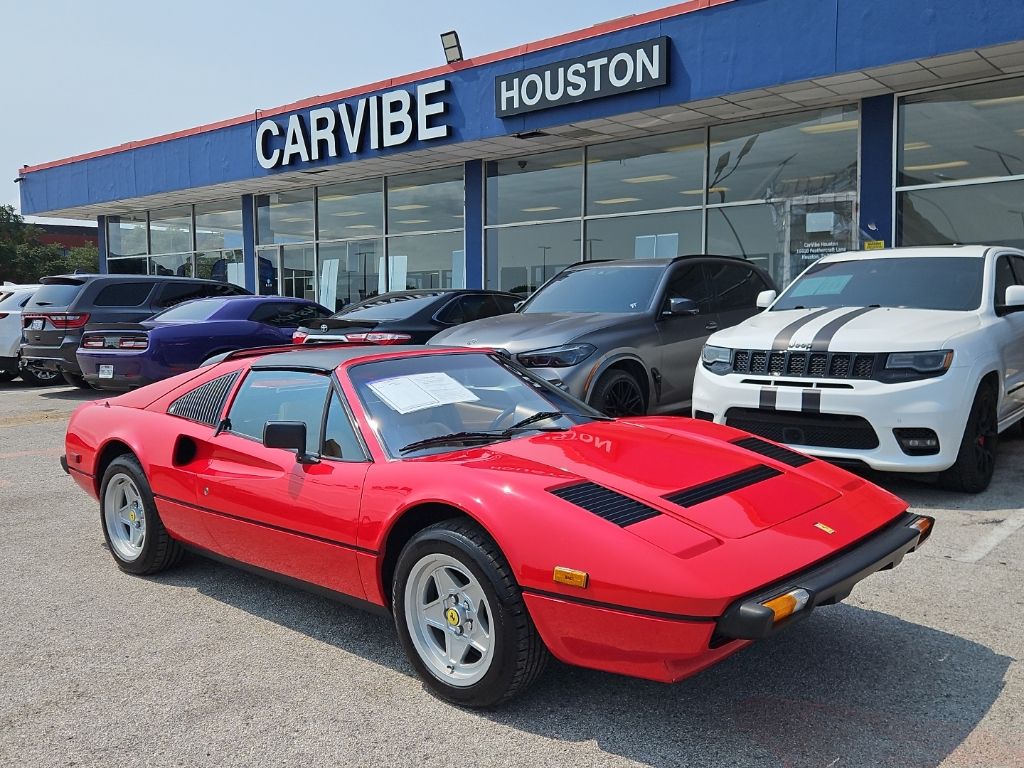 Red 1985 Ferrari 308 Convertible Manual