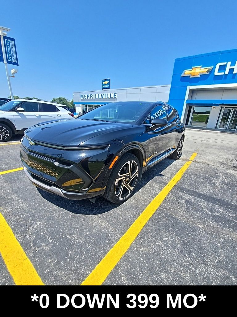 Black 2024 Chevrolet Equinox EV SUV / Crossover Front-Wheel Drive 1-Speed Automatic