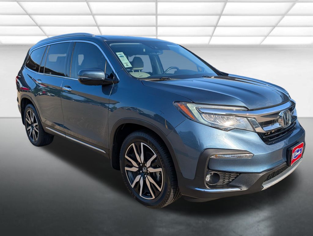 Gray (Steel Sapphire Metallic) 2022 Honda Pilot SUV / Crossover All-Wheel Drive 9-Speed Automatic