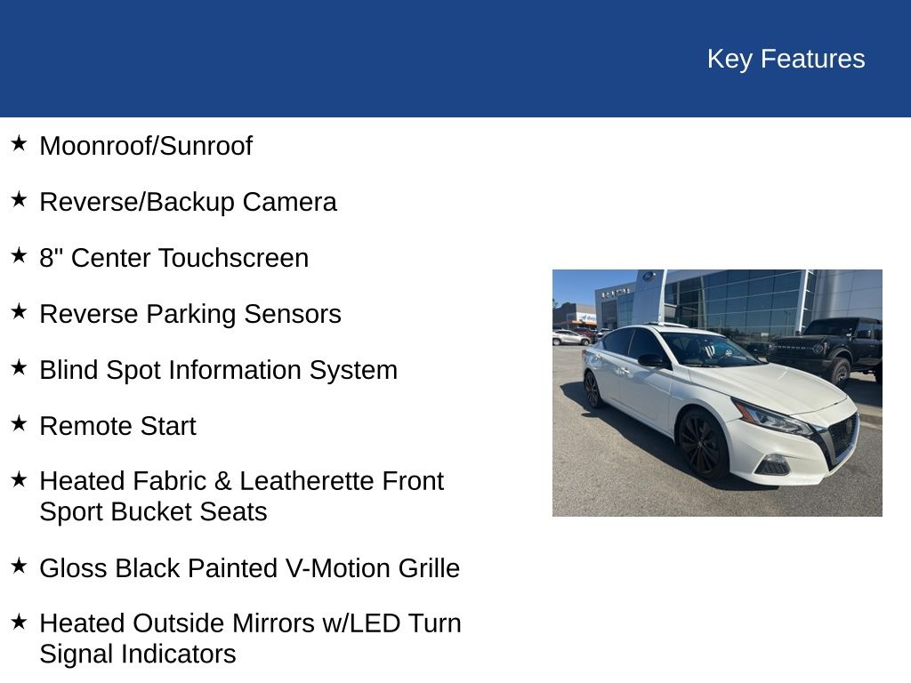 2022 Nissan Altima SR FWD