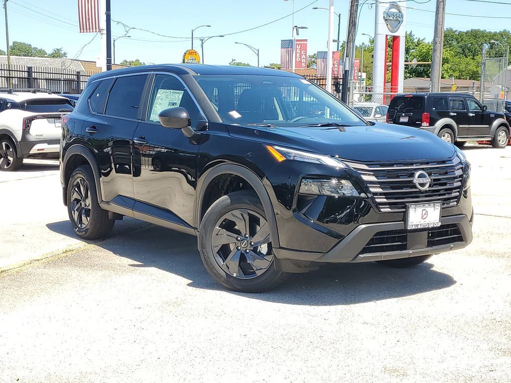Super Black 2026 Nissan Rogue SV AWD SUV / Crossover All-Wheel Drive Continuously Variable Transmission
