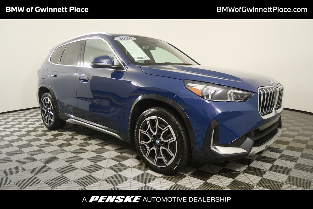 Blue Metallic 2026 BMW X1 SUV / Crossover All-Wheel Drive 7-Speed Automatic