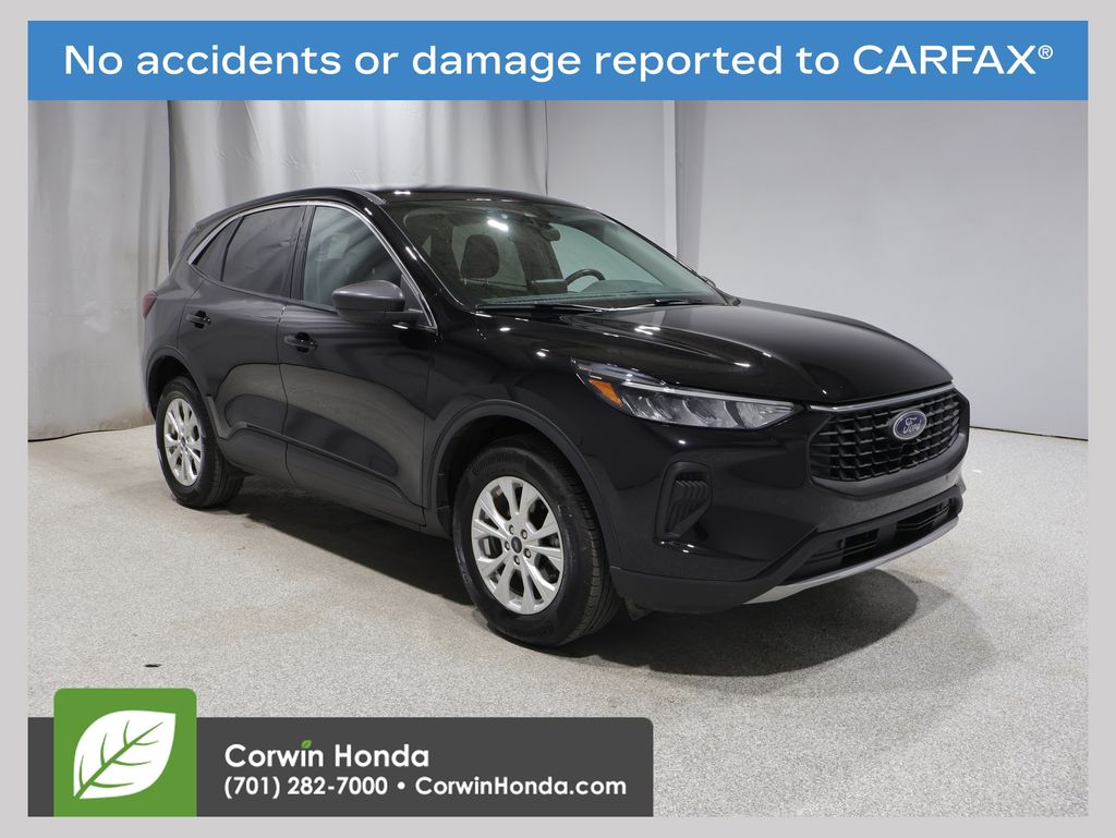 Agate Black Metallic 2023 Ford Escape Active AWD SUV / Crossover All-Wheel Drive 8-Speed Automatic