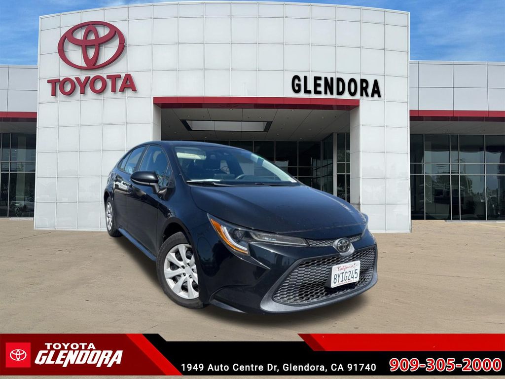 Black Sand Pearl 2022 Toyota Corolla Sedan Front-Wheel Drive Continuously Variable Transmission