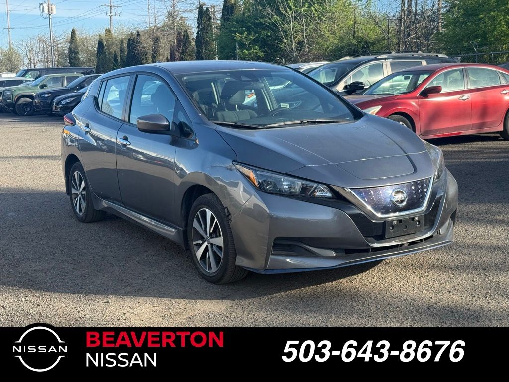 Gray (Gun Metallic) 2022 Nissan LEAF S Plus FWD Hatchback Front-Wheel Drive Automatic