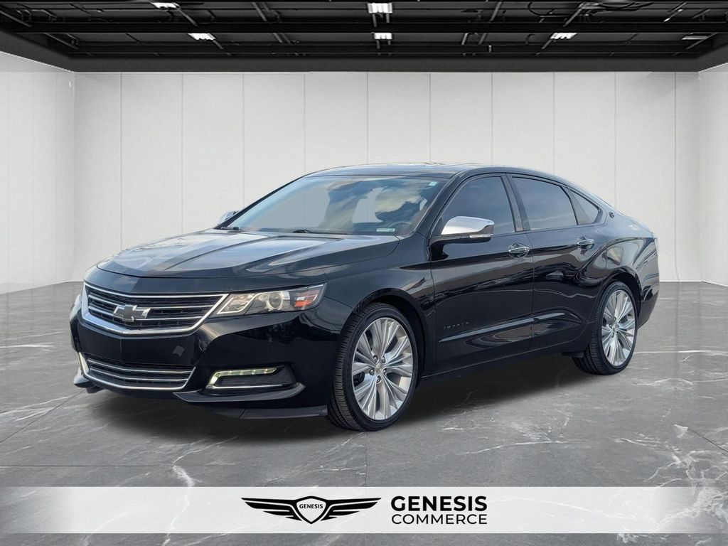 Black 2015 Chevrolet Impala LTZ 2LZ FWD Sedan Front-Wheel Drive 6-Speed Automatic Overdrive