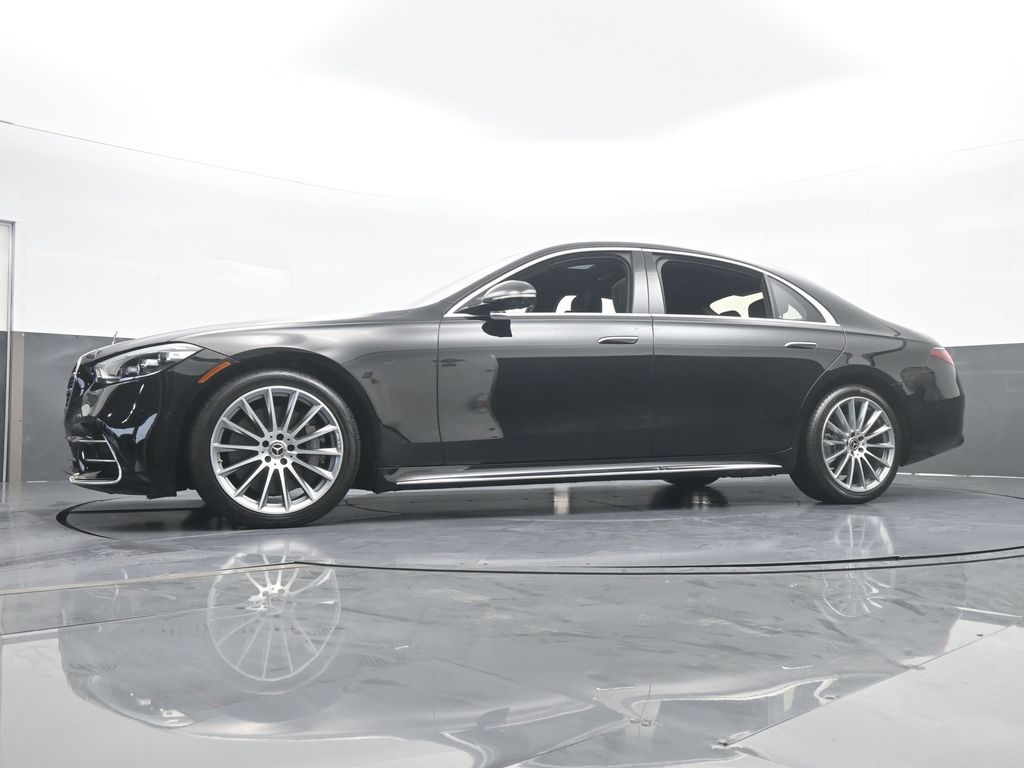 Used 2021 Obsidian Black/designo Diamon White Mercedes-Benz S 580 image 67