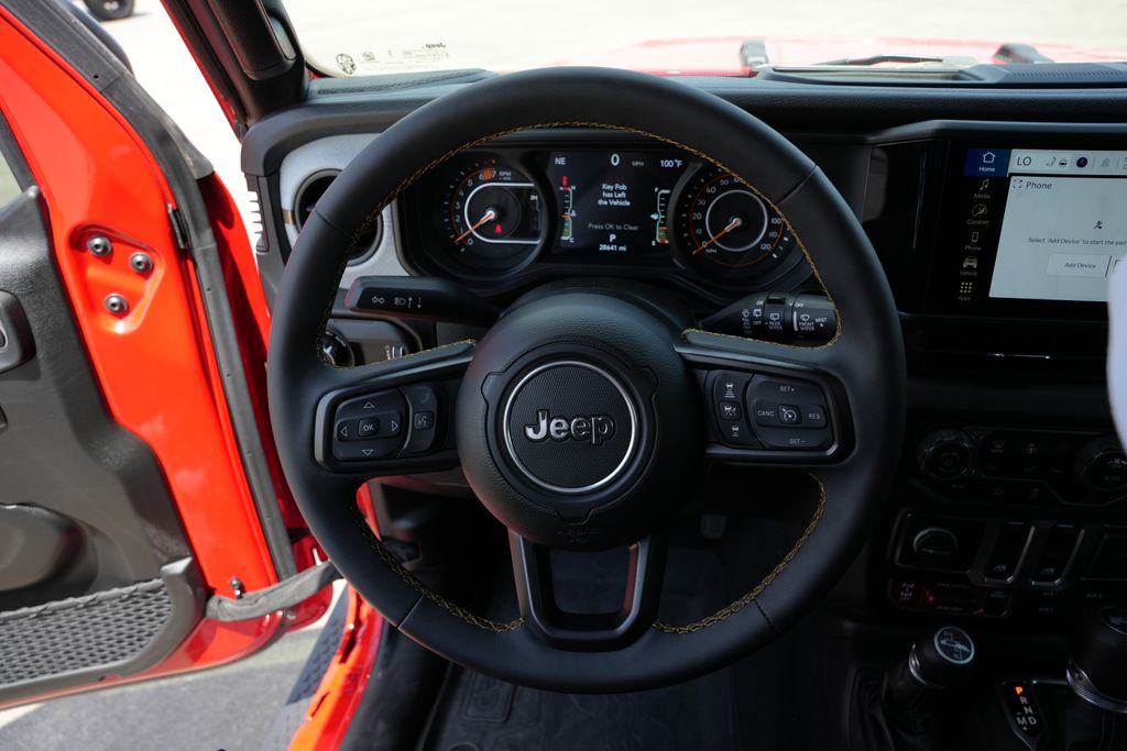 2024 Jeep Wrangler Sport Red at Bravo Nissan