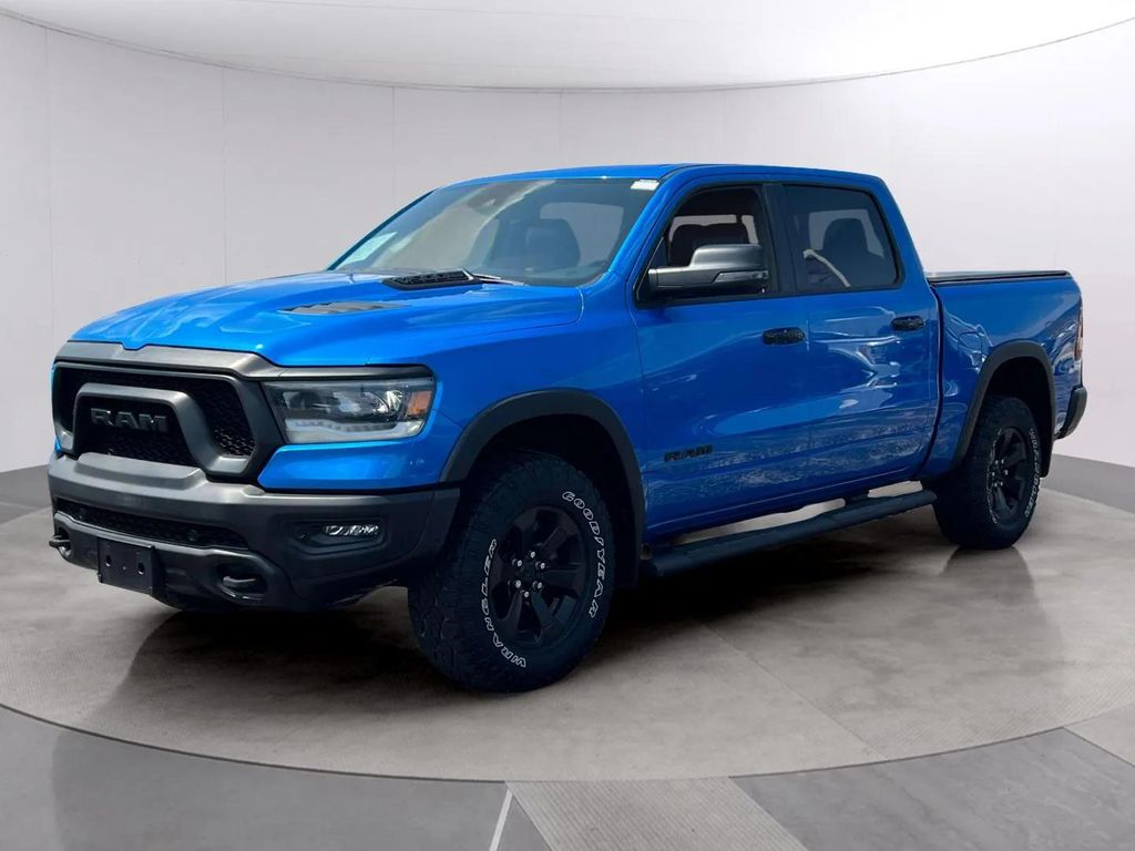 Certified Used 2023 Hydro Blue Pearlcoat Ram Rebel image 2