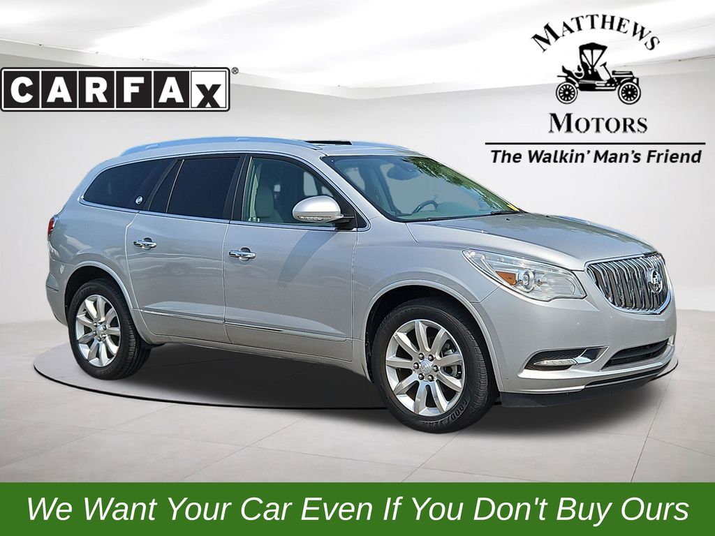 Quicksilver Metallic 2017 Buick Enclave SUV / Crossover Front-Wheel Drive 6-Speed Automatic Overdrive