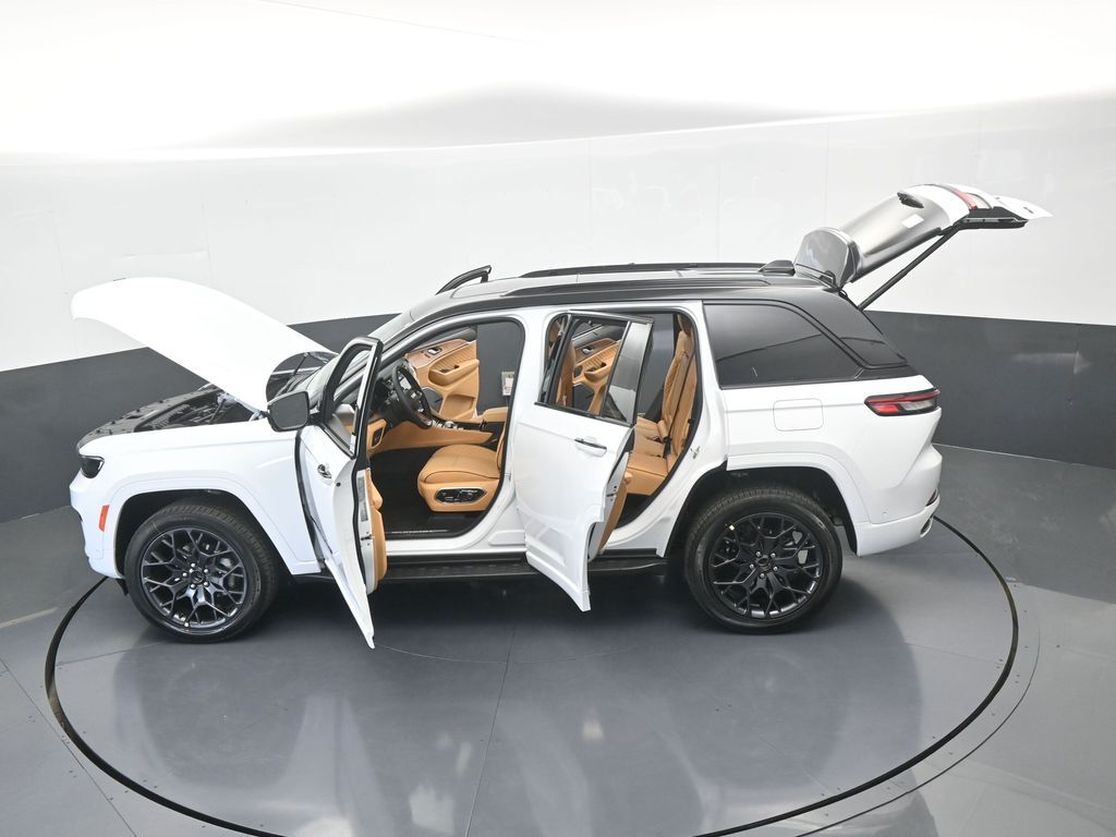 New 2025 Bright White Clearcoat Jeep Summit image 61