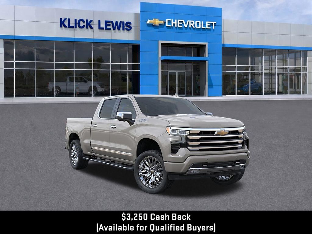 2026 Chevrolet Silverado 1500 High Country White at Klick Lewis Buick Chevrolet