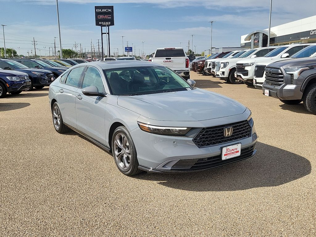 2026 Honda Accord Hybrid EX-L Gray at Brown Honda