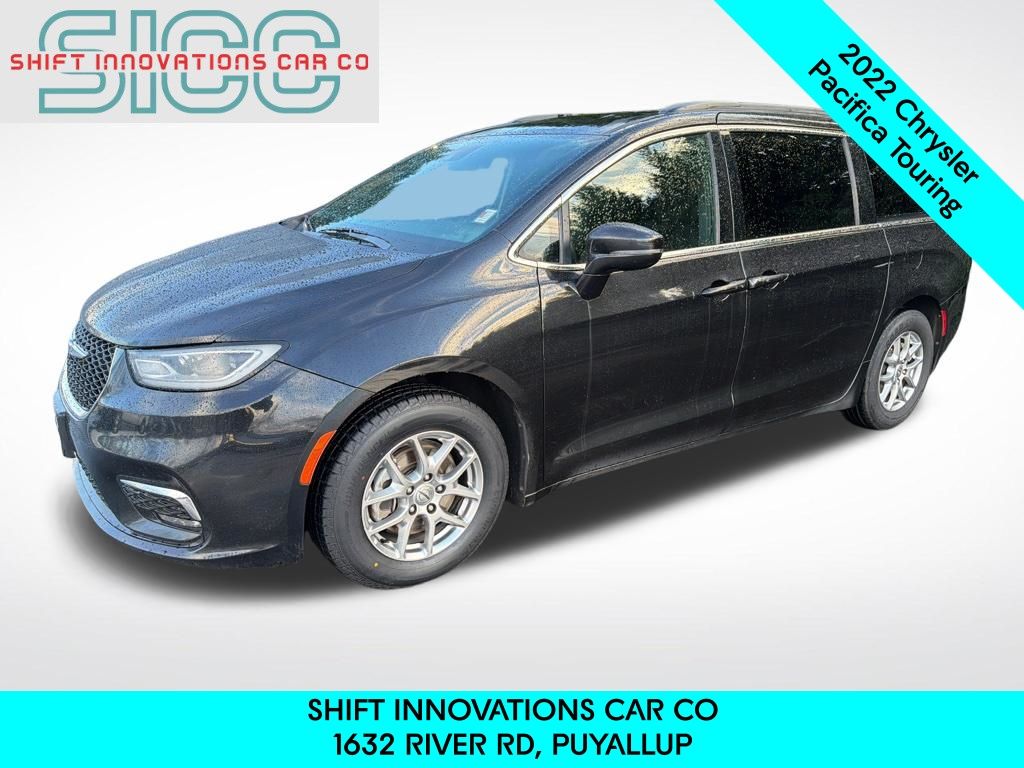 Brilliant Black Crystal Pearlcoat 2022 Chrysler Pacifica Touring FWD Minivan Front-Wheel Drive 9-Speed Automatic