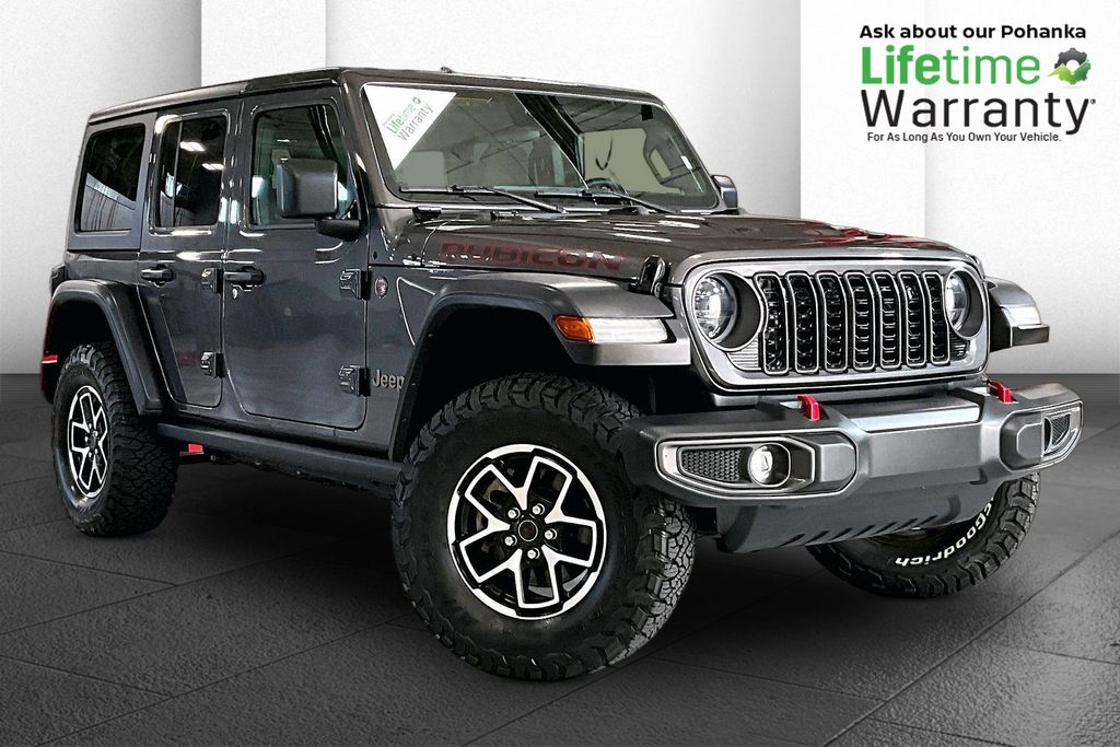 Gray (Granite Crystal Metallic Clearcoat) 2024 Jeep Wrangler SUV / Crossover Four-Wheel Drive 8-Speed Automatic