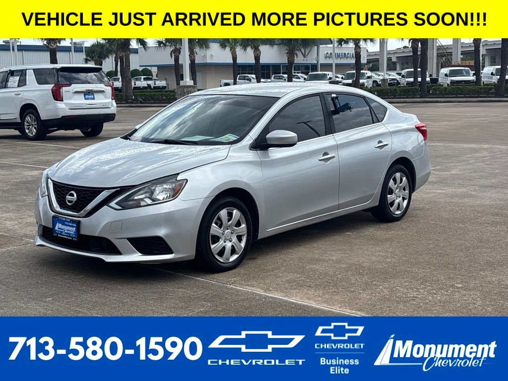 2018 Nissan Sentra S Silver at Bravo Nissan