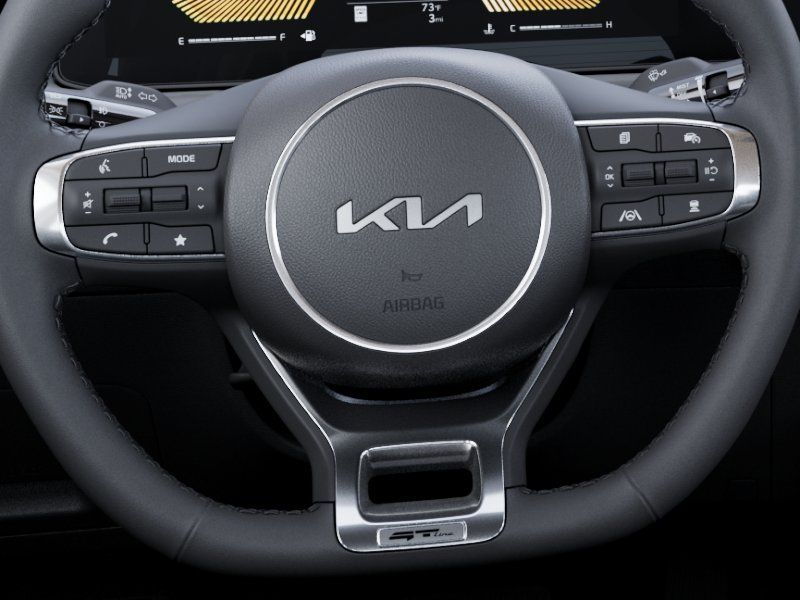 2026 Snow White Pearl Kia K5 GT-Line AWD Sedan