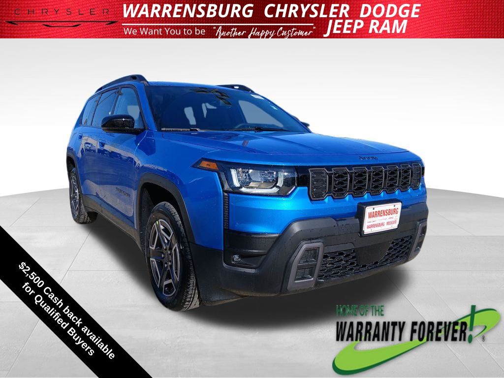Hydro Blue Pearlcoat 2026 Jeep Cherokee Limited 4WD SUV / Crossover Four-Wheel Drive Continuously Variable Transmission