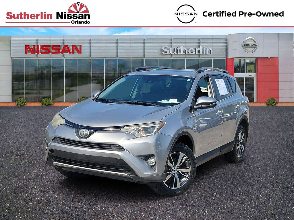 Silver Sky Metallic 2018 Toyota RAV4 SUV / Crossover Front-Wheel Drive 6-Speed Automatic