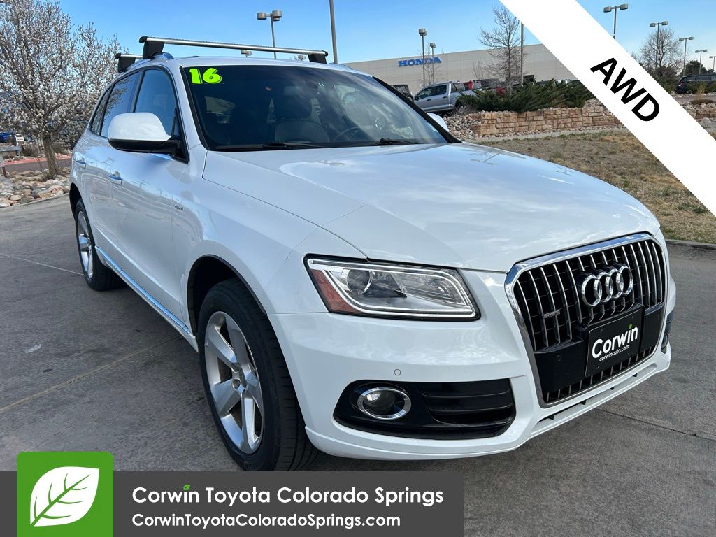 Glacier White Metallic 2016 Audi Q5 Hybrid 2.0T quattro Prestige AWD SUV / Crossover All-Wheel Drive 8-Speed Automatic