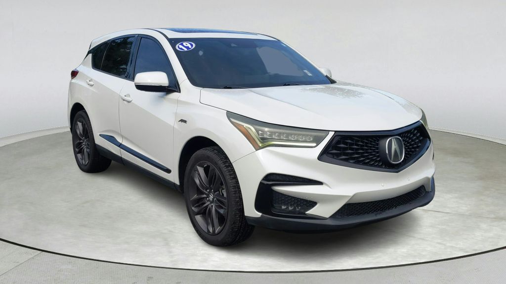 White 2019 Acura RDX SUV / Crossover Front-Wheel Drive Automatic