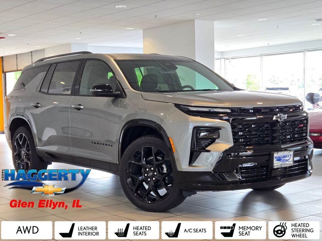 Sterling Gray Metallic 2026 Chevrolet Traverse SUV / Crossover Four-Wheel Drive 8-Speed Automatic