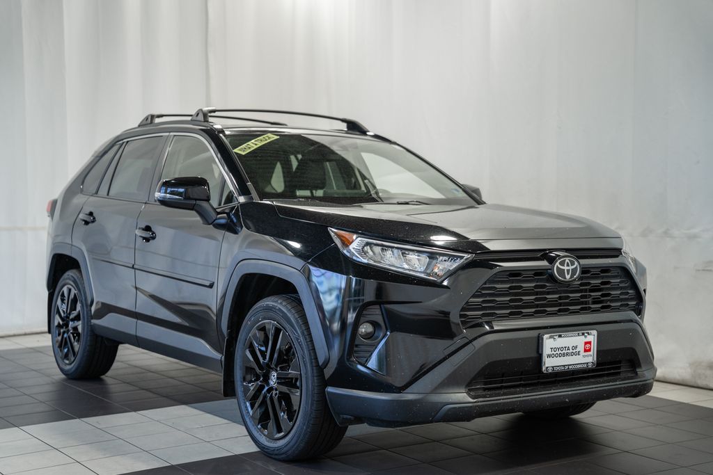 Midnight Black Metallic 2021 Toyota RAV4 SUV / Crossover All-Wheel Drive 8-Speed Automatic