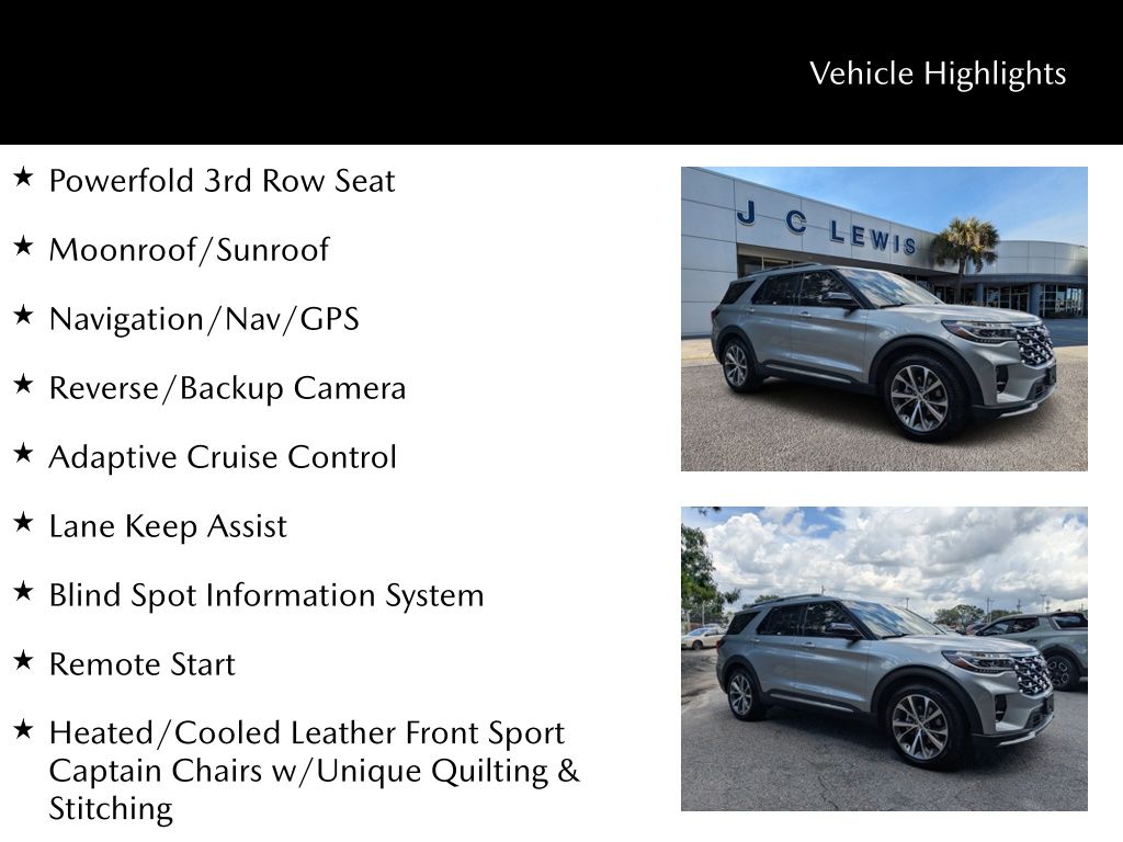 2025 Ford Explorer Platinum